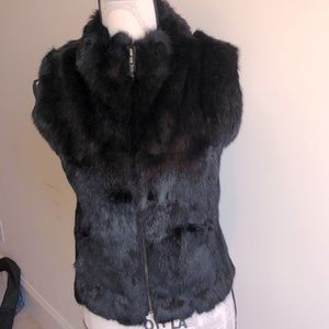 Vintage fur vest from Sisters